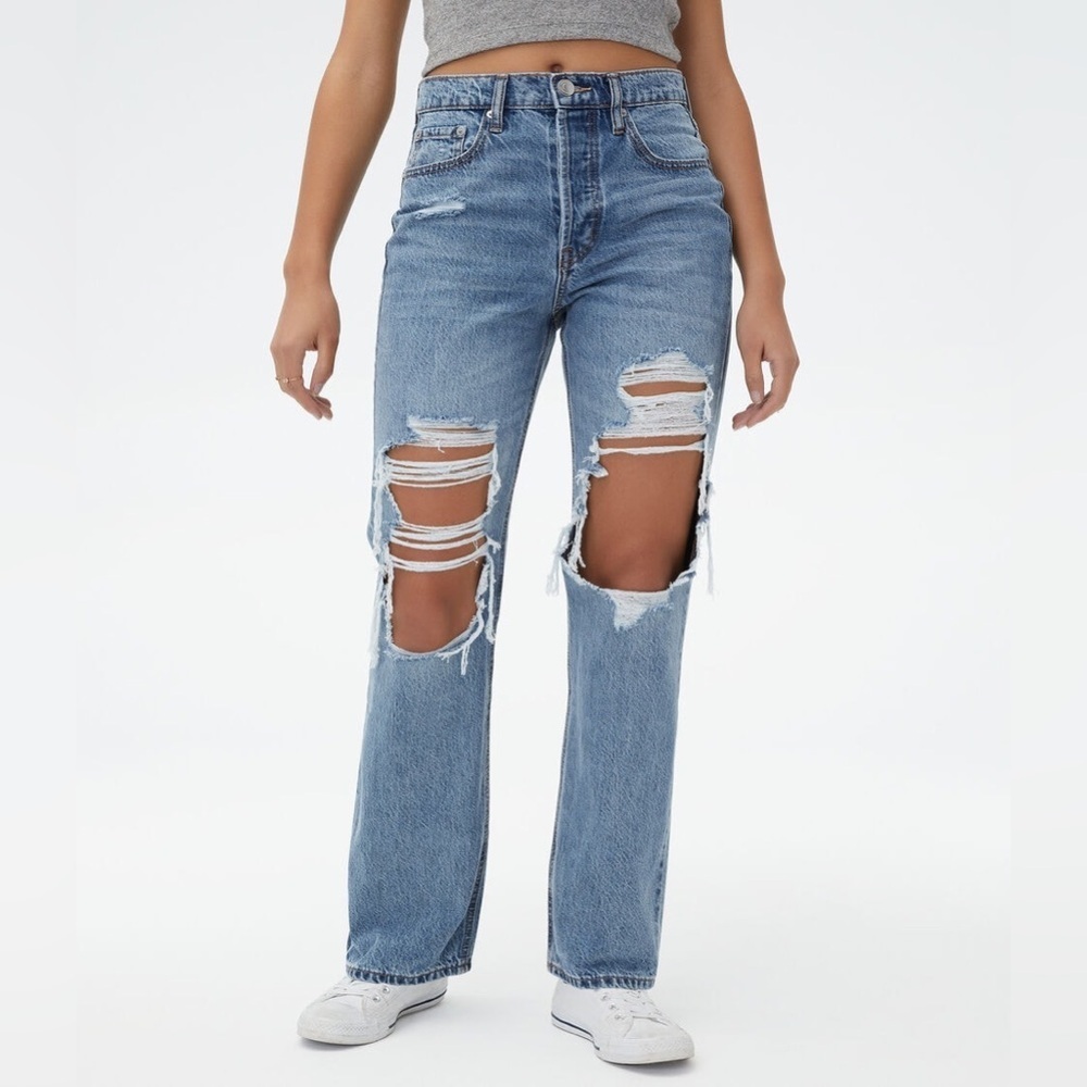 Aéropostale '90s Super High-Rise Baggy Jean Size 4